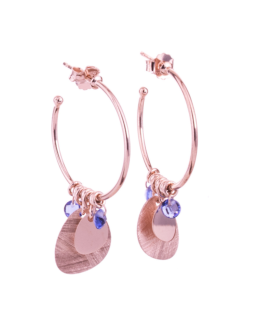 Pendientes aro rose outlet
