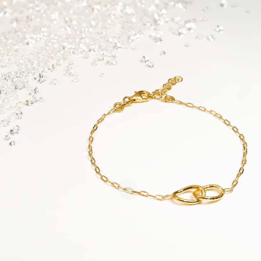 Pulsera Double Link Gold